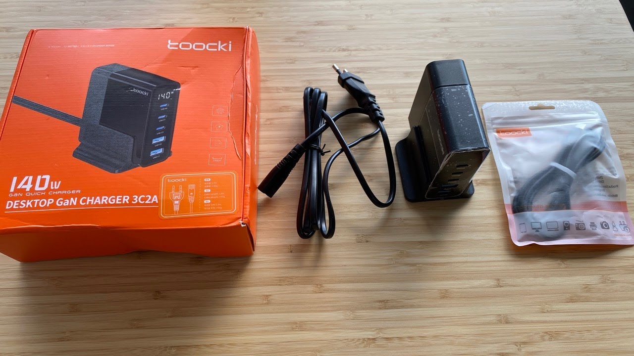 Carregador Toocki 140W GaN