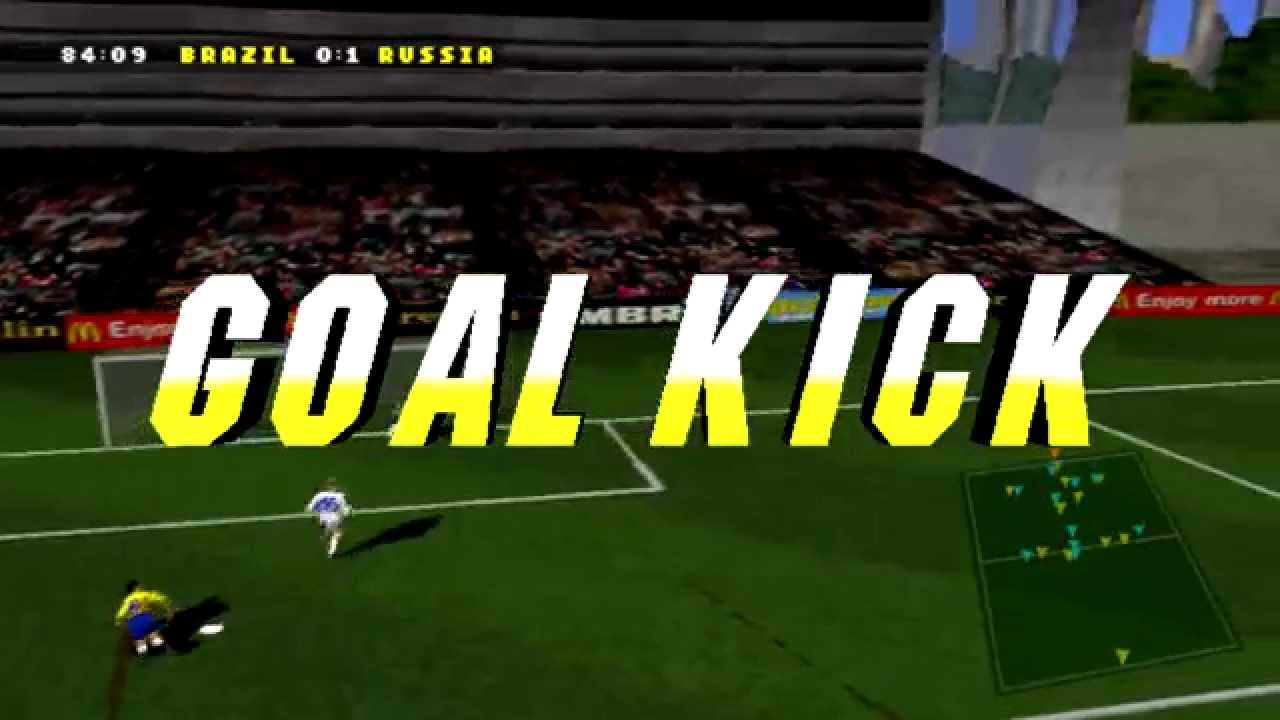 Actua Soccer 2 (1997) Gameplay - PSX,PSONE,PlayStation 1