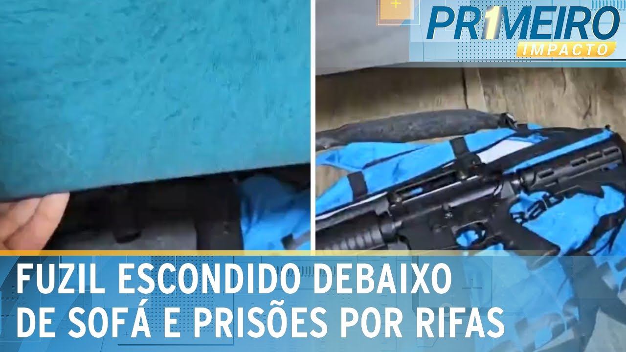 Sete são presos por fazer rifas de arma de fogo em São Paulo | Primeiro Impacto (21/01/25)
