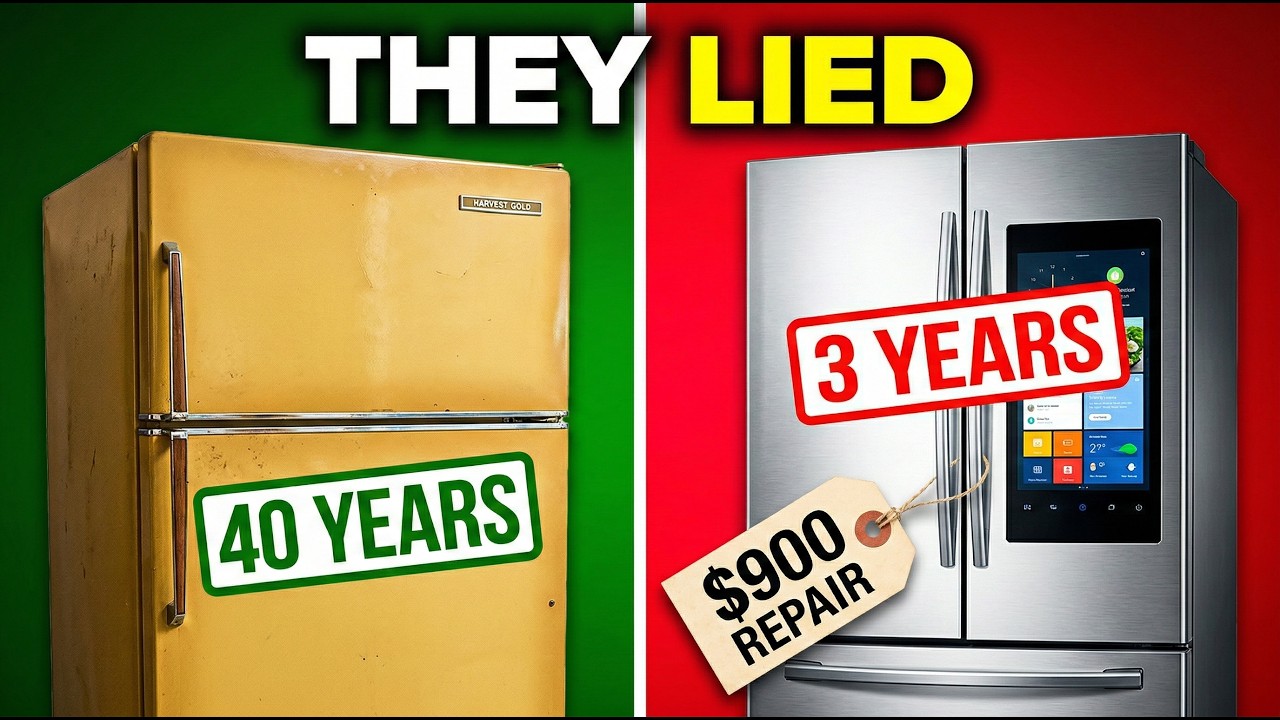 Your Grandfather's Fridge Lasted 40 Years. Yours Will Die in 3. Here’s Why.