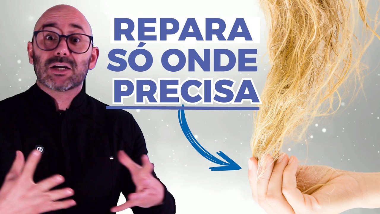 Cabelo Danificado: Como o Amodimeticone repara só onde precisa!