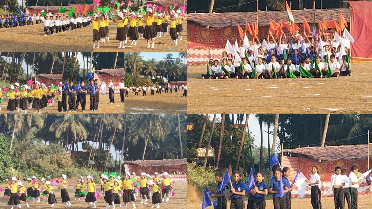 Annual Sports Day of Vidya Prasarak  school,Morjim,Goa