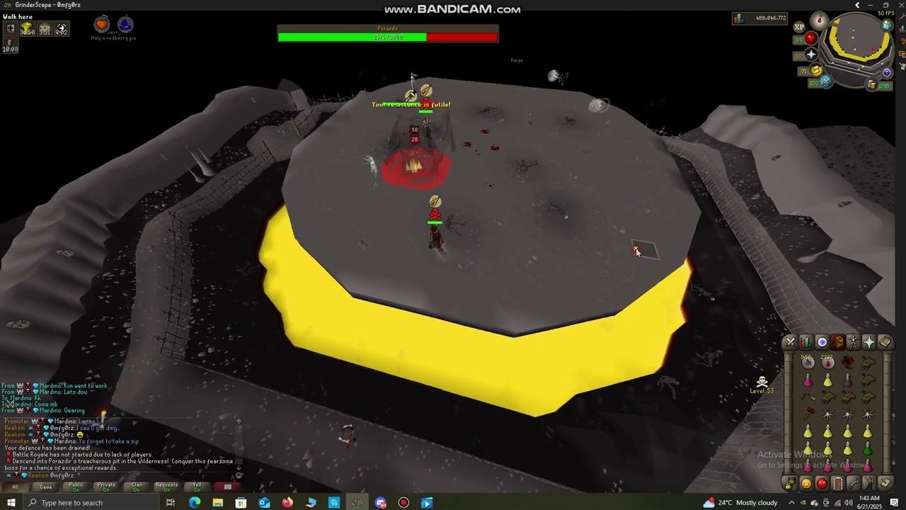 GrinderScape Porazdir Boss 2025