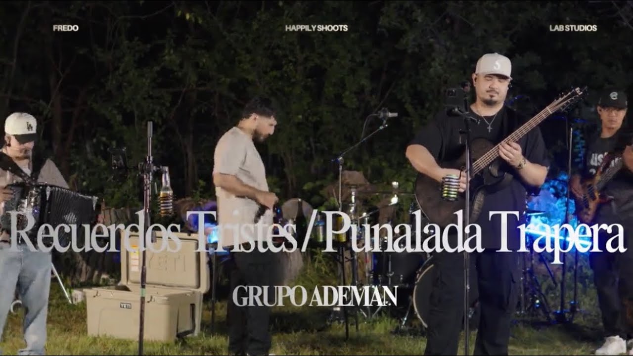 Recuerdos Tristes/Pu&ntilde;alada Trapera(En Vivo) - Grupo Ademan