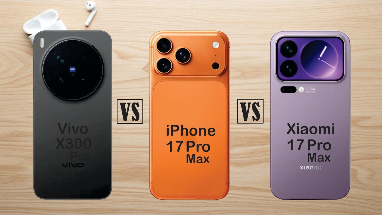 Vivo X300 Pro vs iPhone 17 Pro Max vs Xiaomi 17 Pro Max | Who’s the Real King?🔥🔥