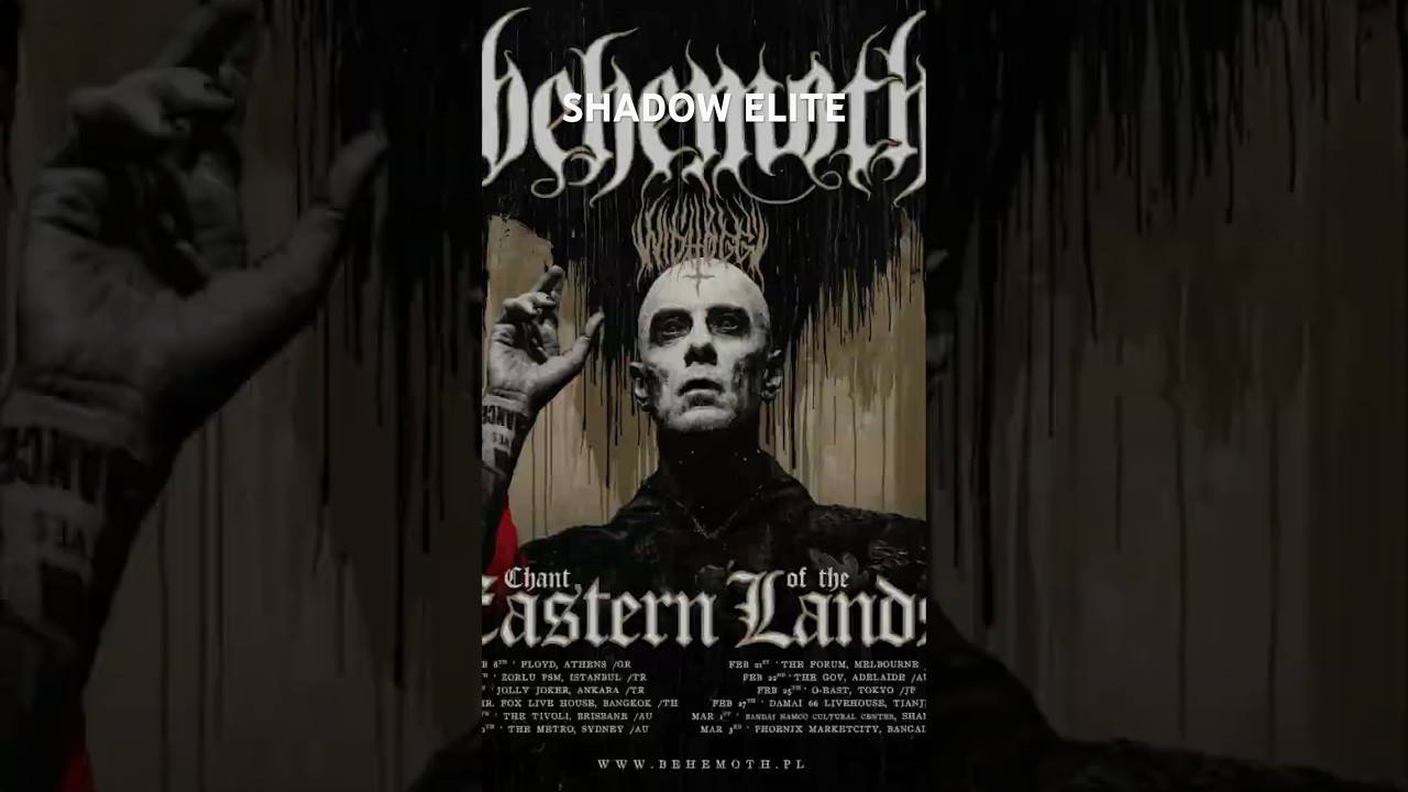 Behemoth &ndash; The Shadow Elite | Live #behemoth