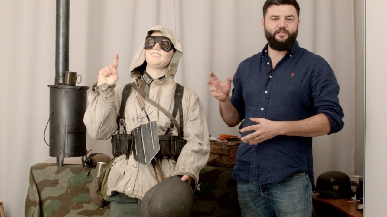 WW2 German soldier's combat equipment. All original!