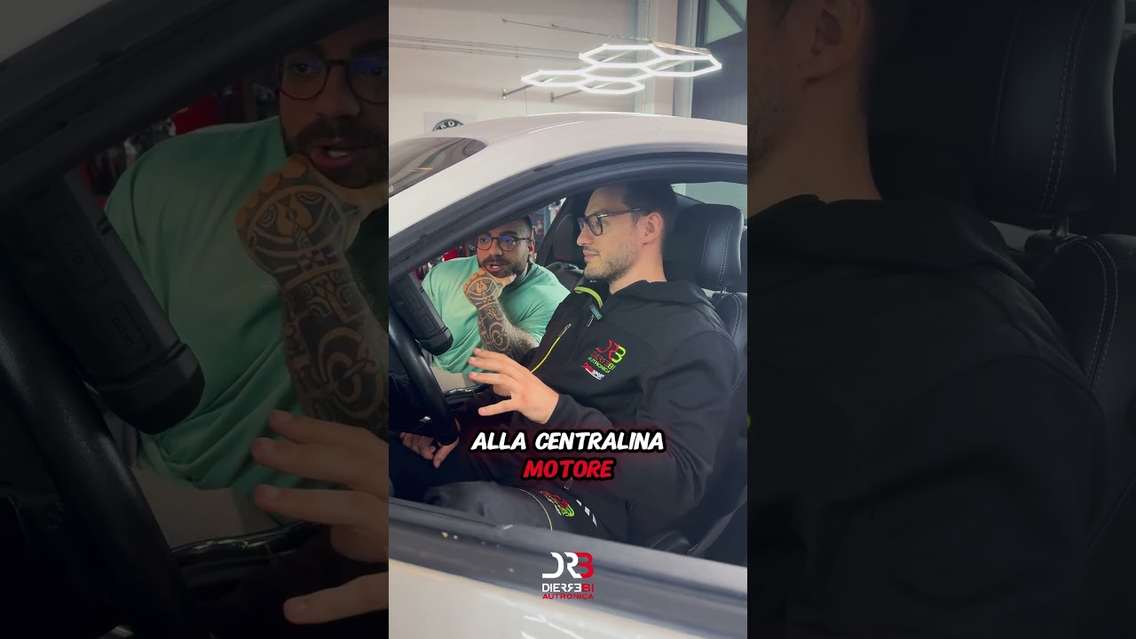 Oggi ci è venuto a trovare il nostro caro amico Marco Sarcone Per un controllo alla sua mustang.