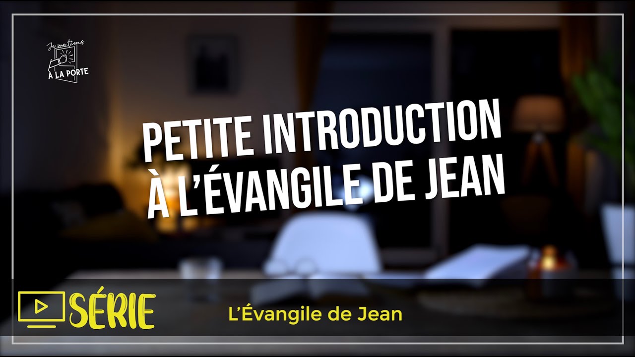 Petite introduction à l’Évangile de Jean