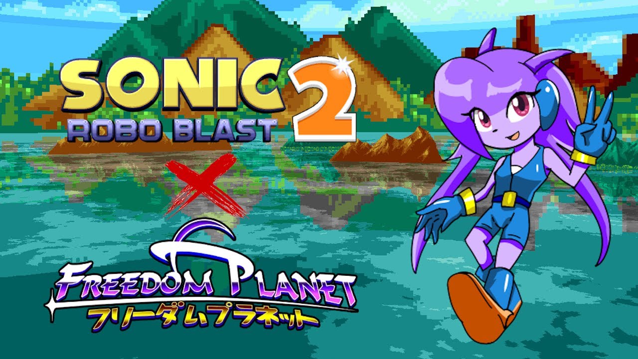 Sonic Robo Blast 2: Sash Lilac Mod Full Playthrough + Bonus Content (SRB2 X Freedom Planet)