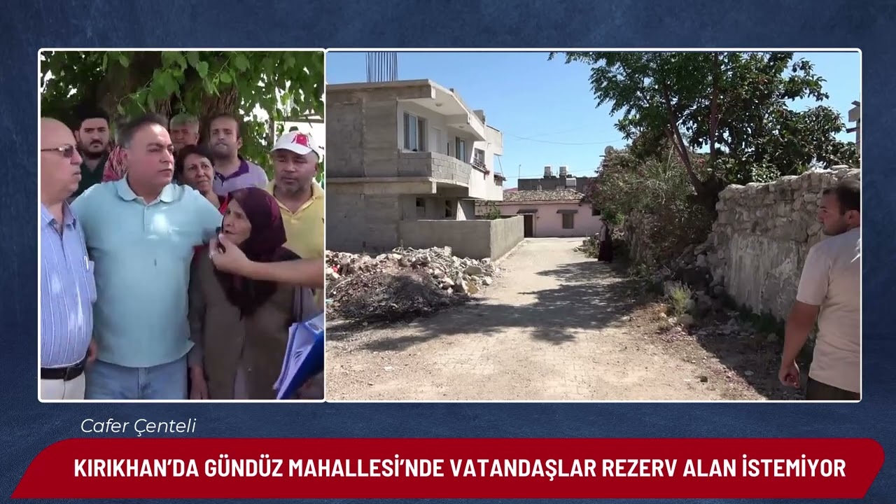 Kırıkhan'da Rezerv Alanda Garip Olaylar
