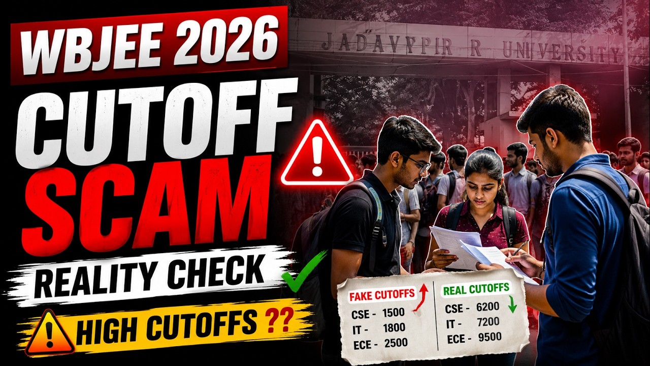High Cutoffs in WBJEE 2026? | WBJEE 2026 Counselling | Reality Check