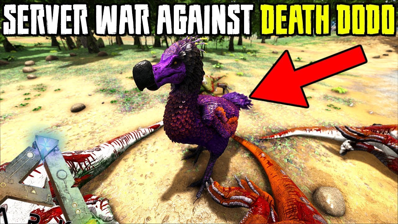THE SERVER GOES TO WAR AGAINST THE DEATH DODO BOSS | JURASSIC ARK | ARK SURVIVAL EVOLVED [EP48]
