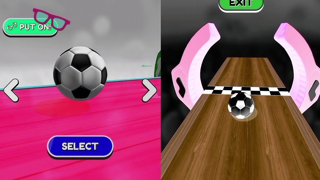 ⚽⚽📍Going Balls, SpeedRun Vs Reverse Video Gameplay Part 452