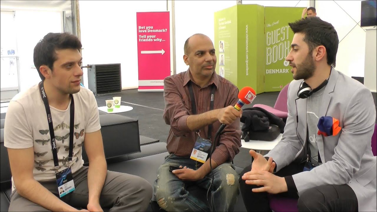 Aram mp3 from Armenia talks to esctoday.com