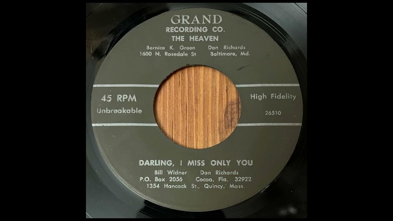 Song Poem EP Unknown Artist Grand Recording Co. 45