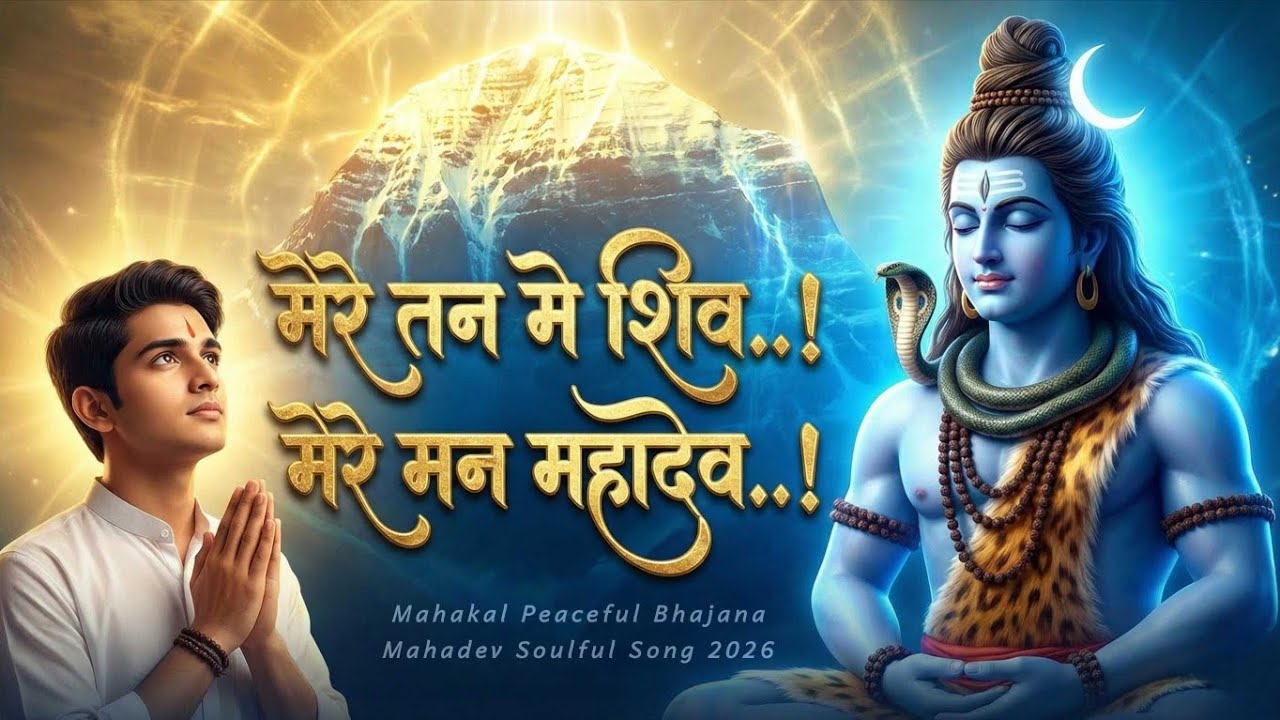 Mere Tan Main Shiv | मेरे तन मे शिव| Soulful Hindi 2026 |Peaceful Mahadev Bhajan| Latest Shiv Bhajan