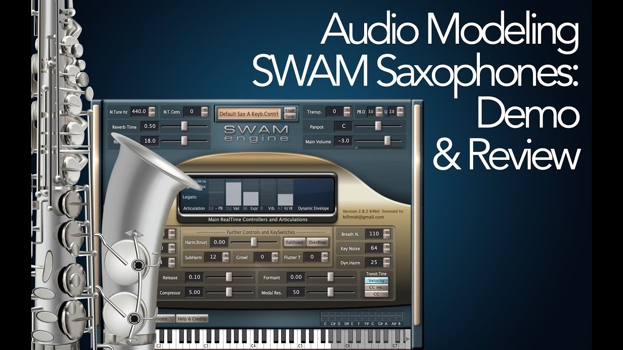 Audio Modeling SWAM Saxophones: Demo & Review