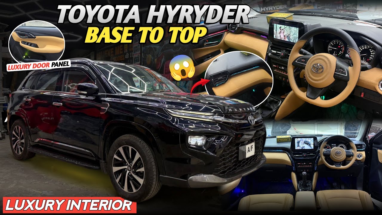 2026 TOYOTA HYRYDER BASE MODEL MODIFIED WITH PRICING | HYRYDER MODIFICATION | HEAVY DISCOUNT 