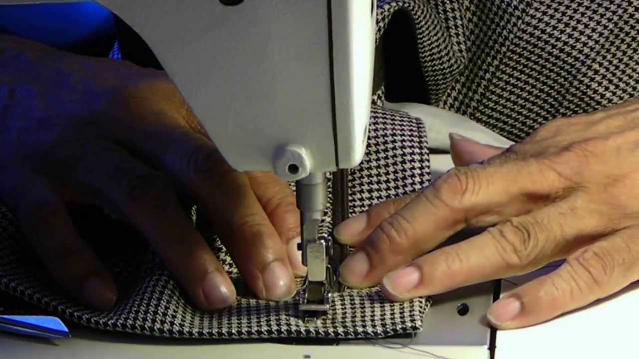 Video Tutorial: How to Add Waistband, Ban Roll and Clamp Hook and Eyes to Trousers Part 2