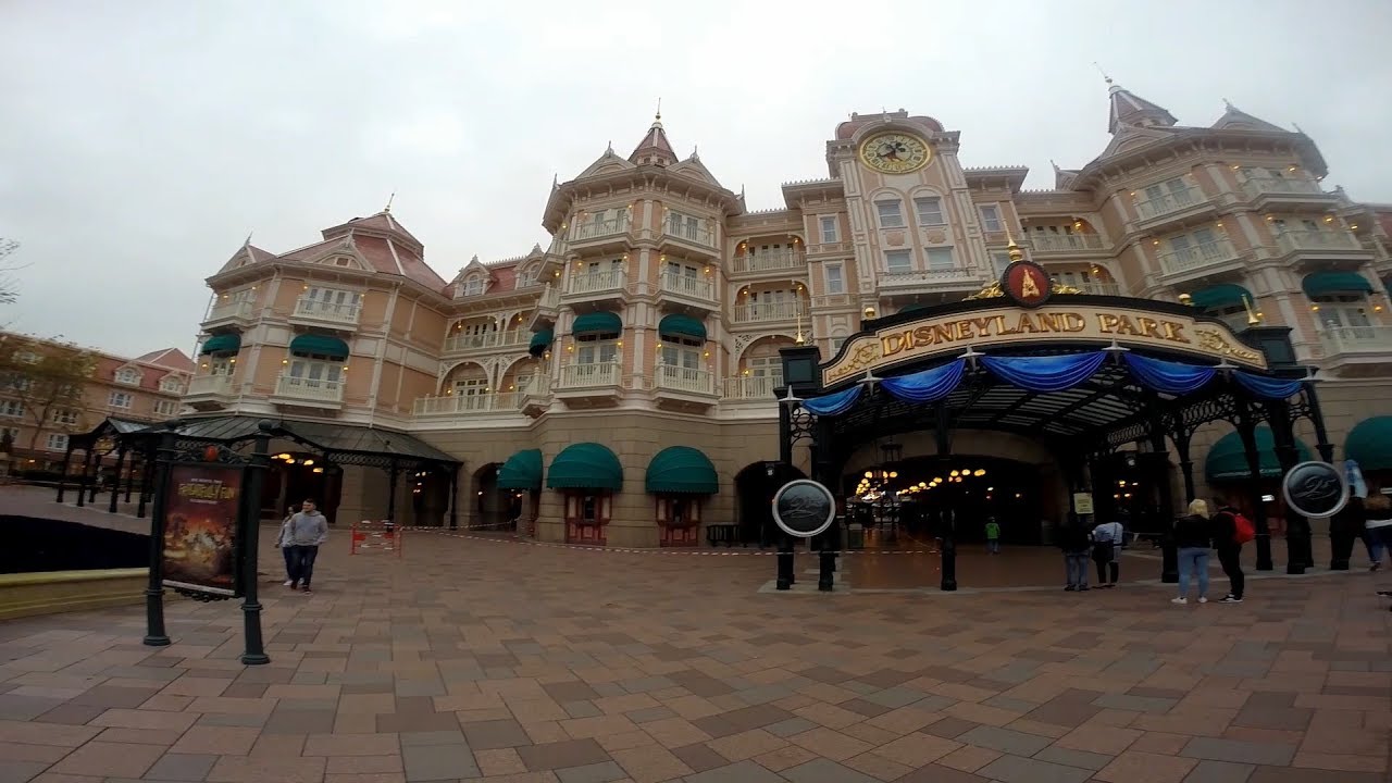 Disneyland Paris - Chegando no Parque e Abertura dos Portões