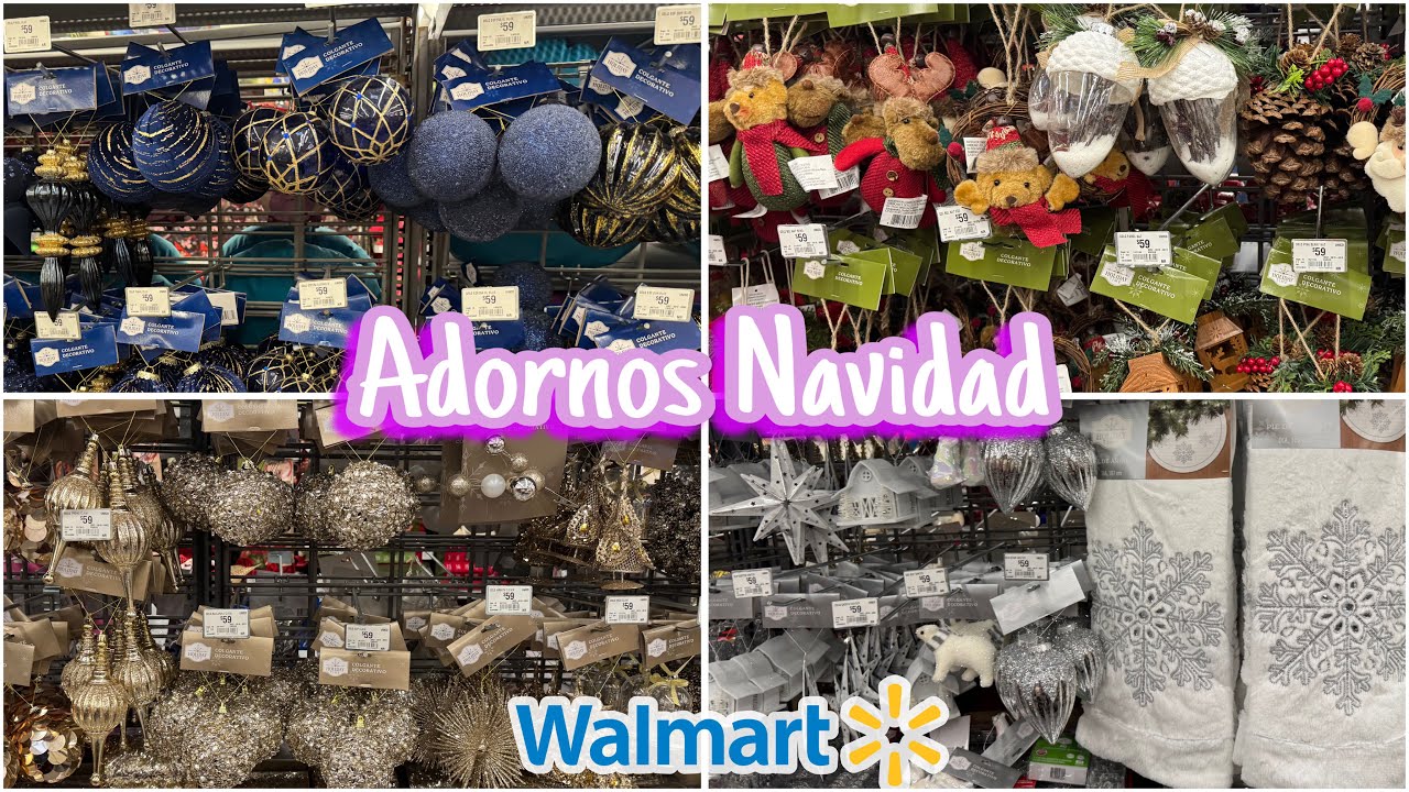 🎄 Colecciones NAVIDAD WALMART recorrido CDMX ✨