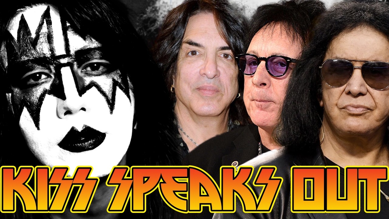 Участники KISS СКОРБЯТ ПОТЕРЮ ЭЙСА ФРЕЙЛИ