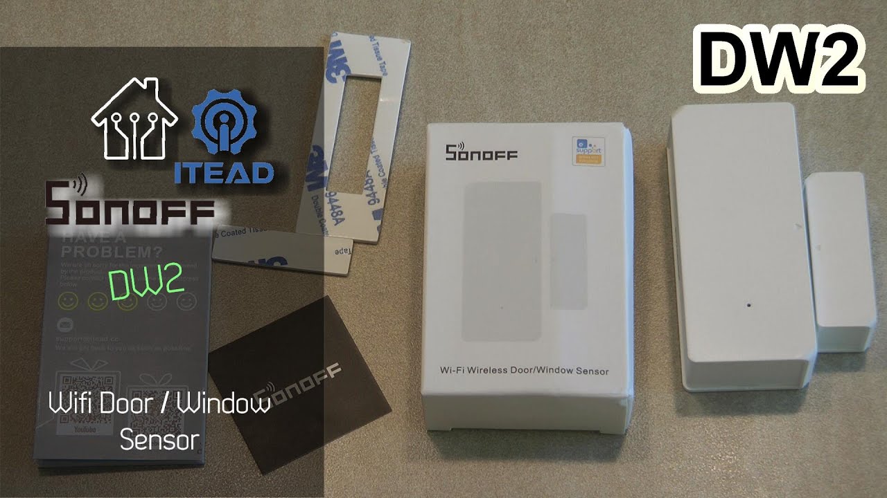 Sonoff DW2 - Wi-Fi датчик открытия двери/окна