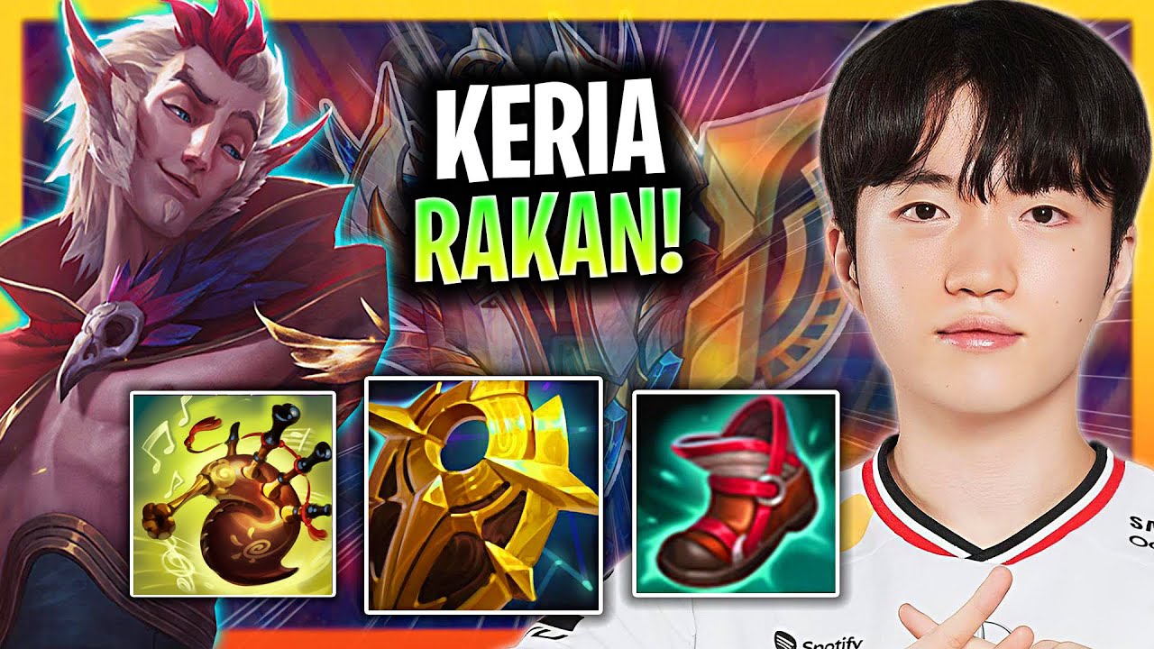 KERIA IS READY TO PLAY RAKAN! | T1 Keria Plays Rakan Support vs Pyke!  Season 2025