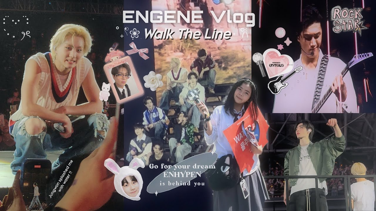 [ENGENE LOG] WALK THE LINE IN BULACAN CONCERT 💌🎀 ₊˚⊹ᰔ ₊˚⊹♡