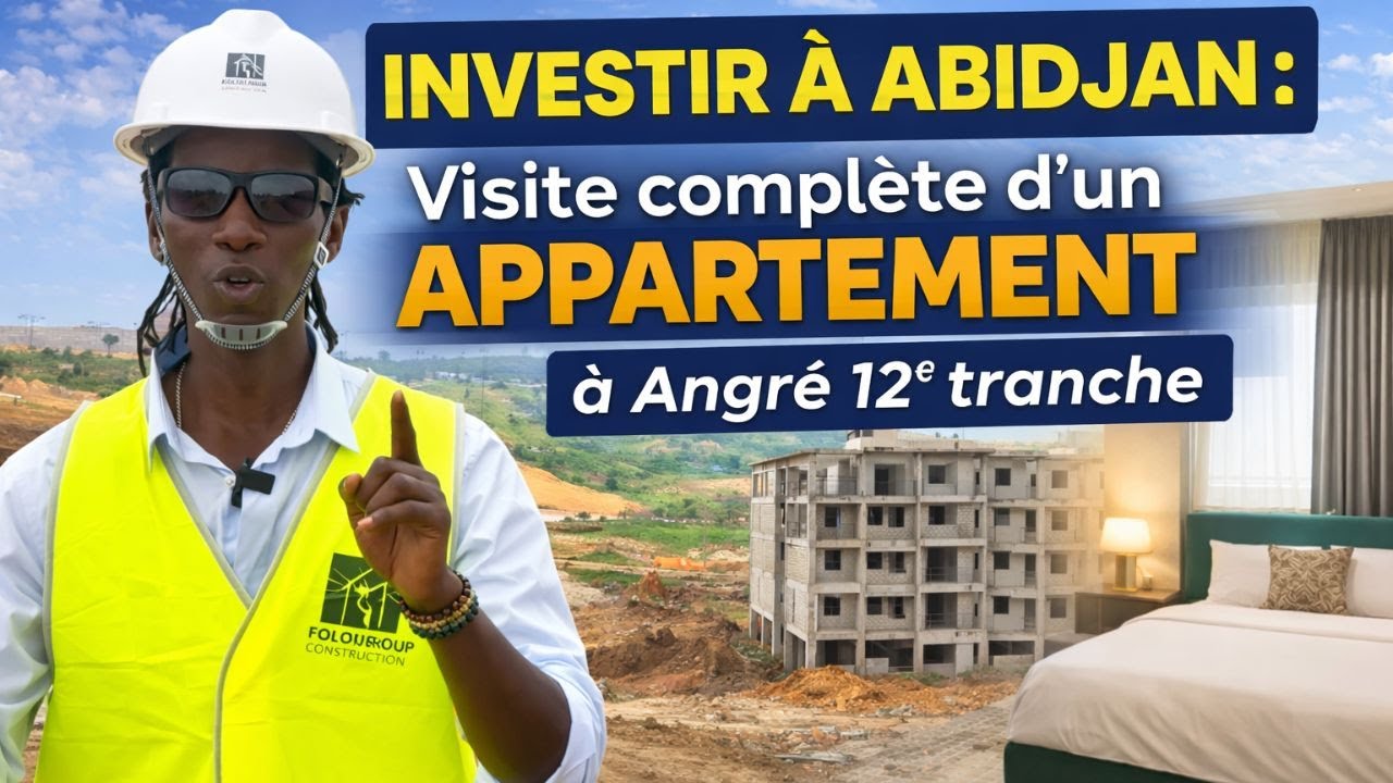 PROJET IMMOBILIER À ANGRÉ 12 | Visite guidée dans le Grand Abidjan