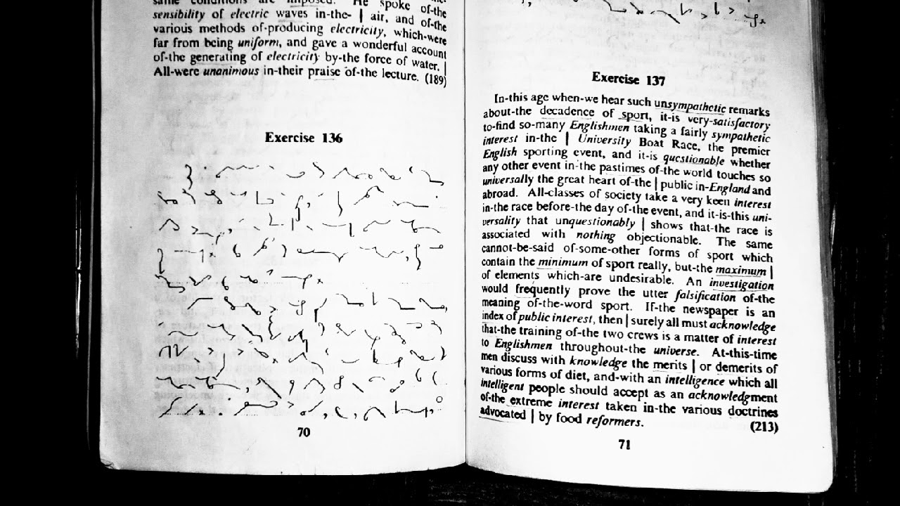 Shorthand Dictation of exercise 137 |dictation of special contractions |Shorthand Club