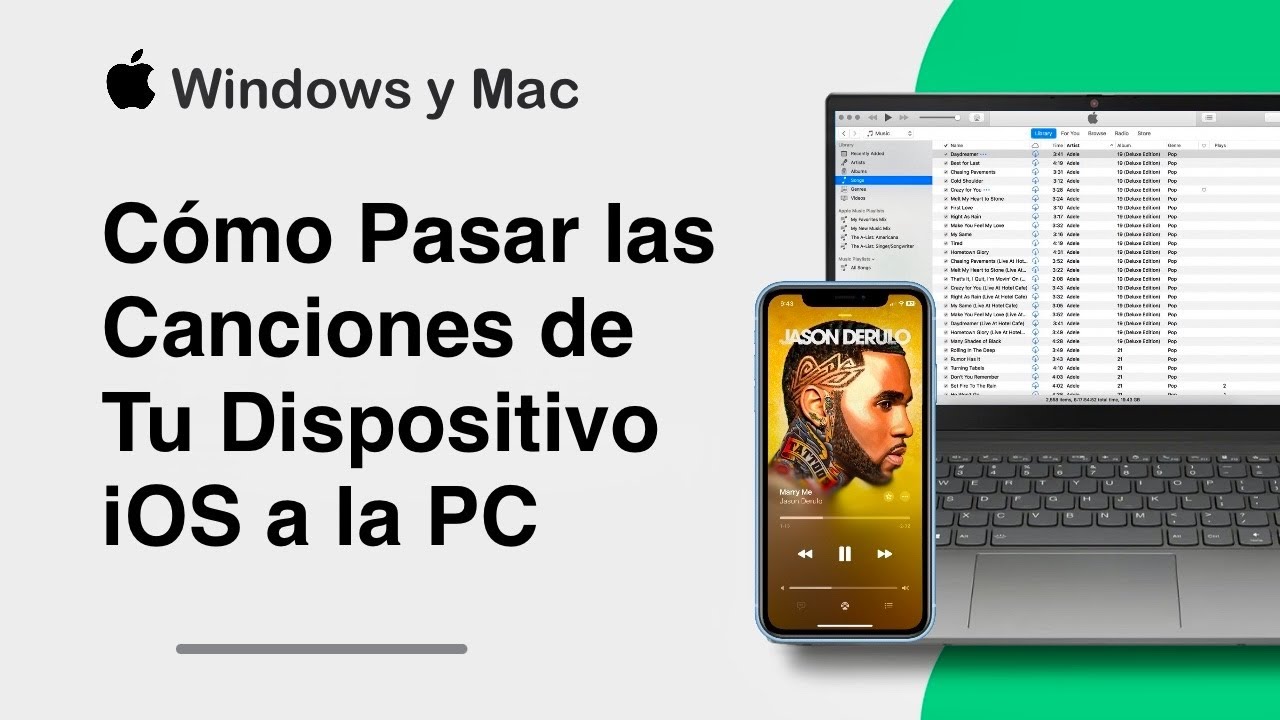 Cómo pasar las canciones del iPhone/iPad/iPod a la PC (FÁCIL Y RÁPIDO) | LimonTouch