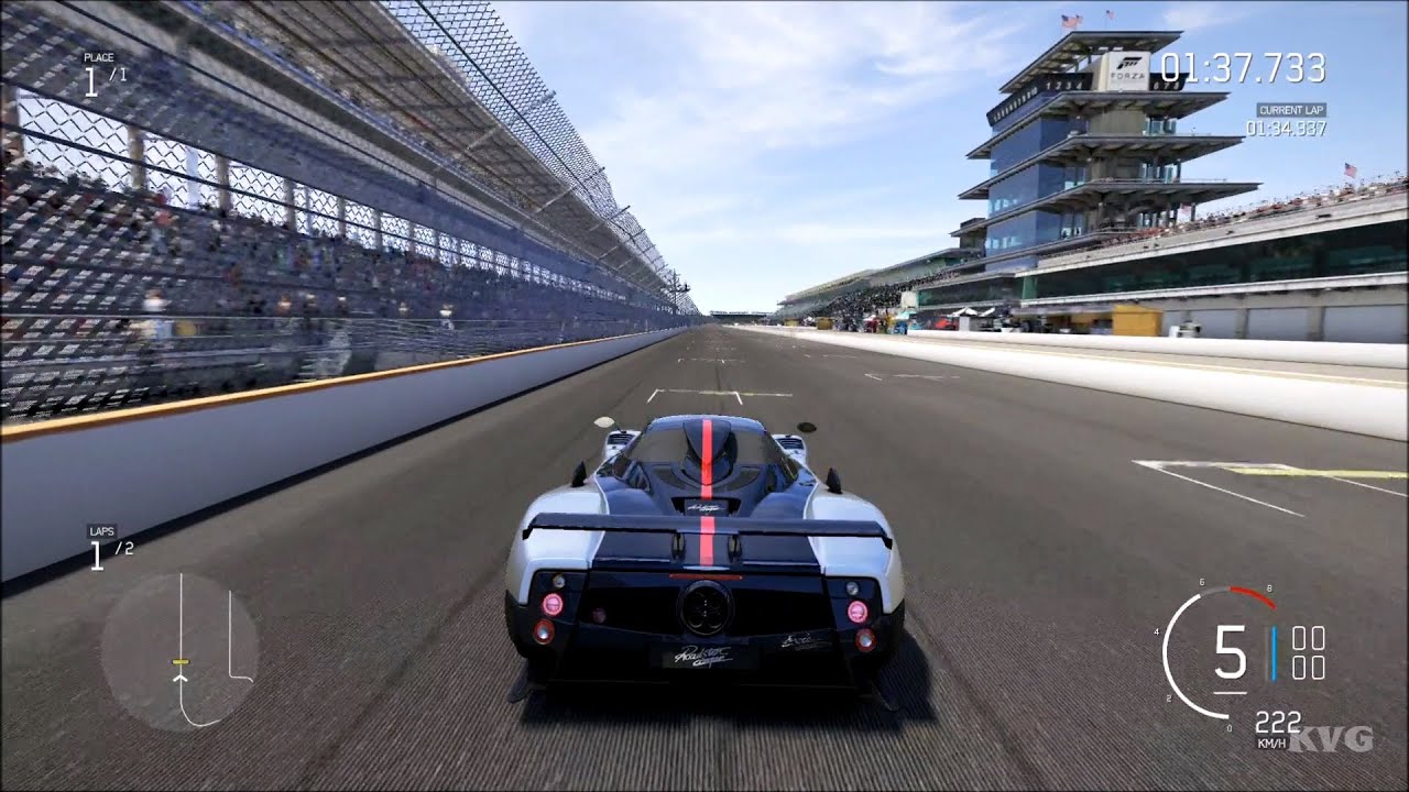 Forza Motorsport 6 - Indianapolis Motor Speedway Grand Prix Circuit - Gameplay (HD) [1080p60FPS]