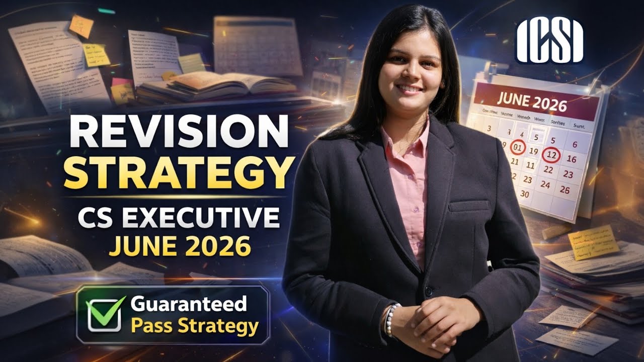 CS Executive, июнь 2026 | Моя проверенная стратегия подготовки к экзамену ✅️ | Джия Виджайваргия