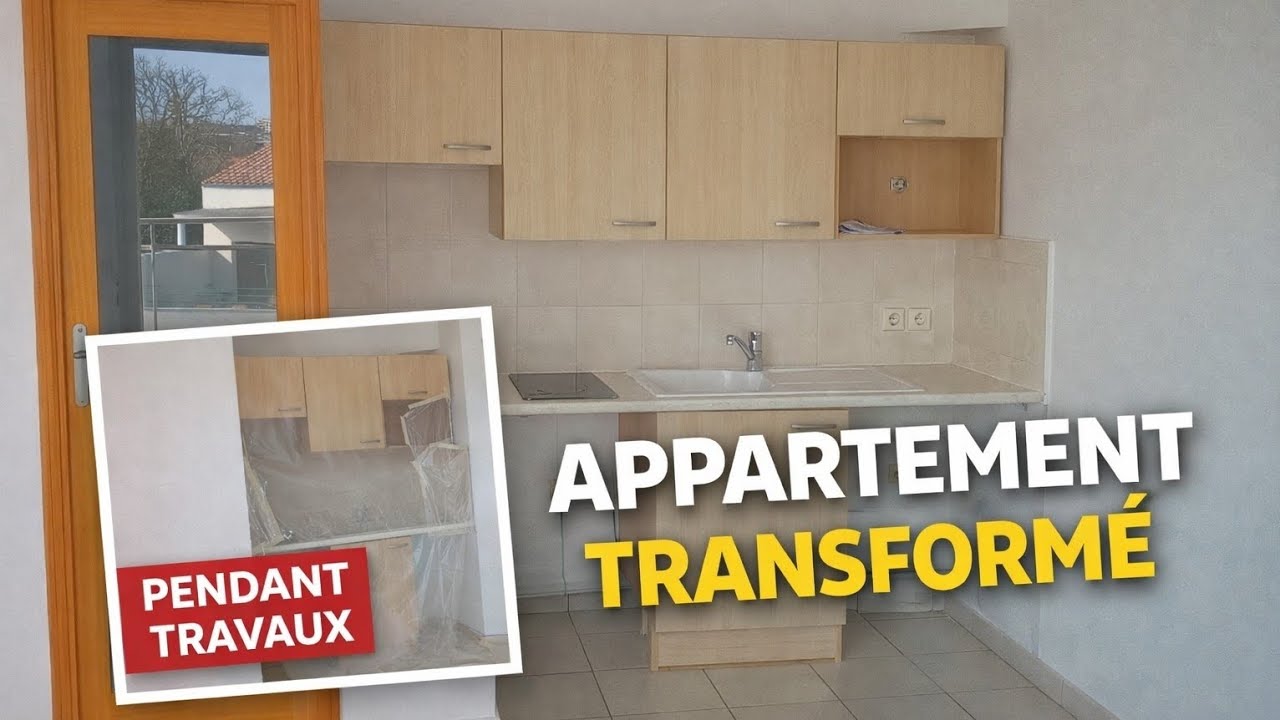 Rénovation peinture appartement à La Rochelle | Chantier complet murs et plafonds