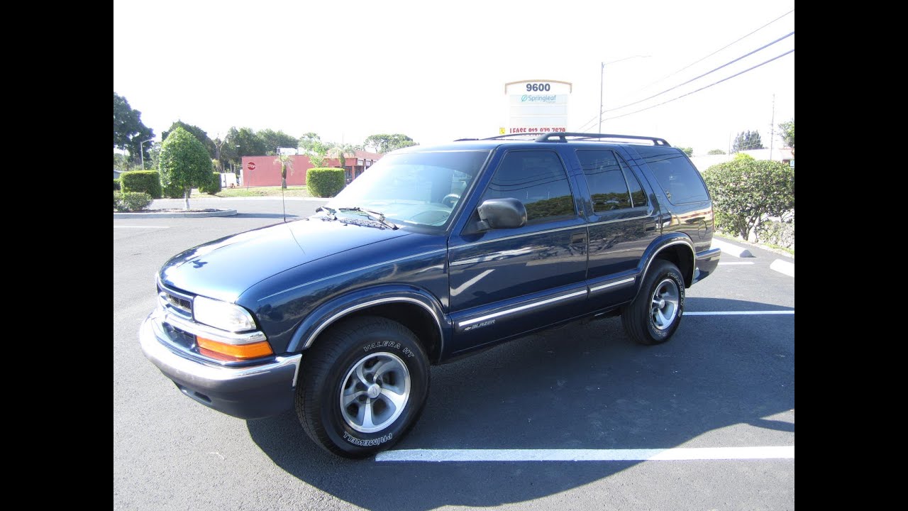 ПРОДАНО. Chevrolet Blazer LT 2WD 2001 года выпуска, Meticulous Motors Inc, Флорида. Продается.