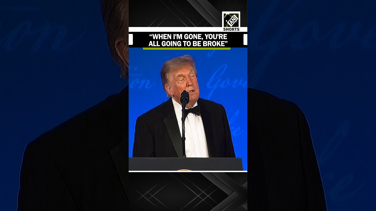 &lsquo;Your business model is going to be finished&rsquo;: Trump warns journalists at WH Correspondents' Dinner