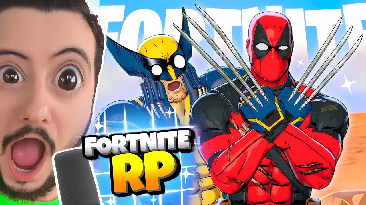 DOPPIARE MALE DEADPOOL & WOLVERINE IN TEMPO REALE Su Fortnite