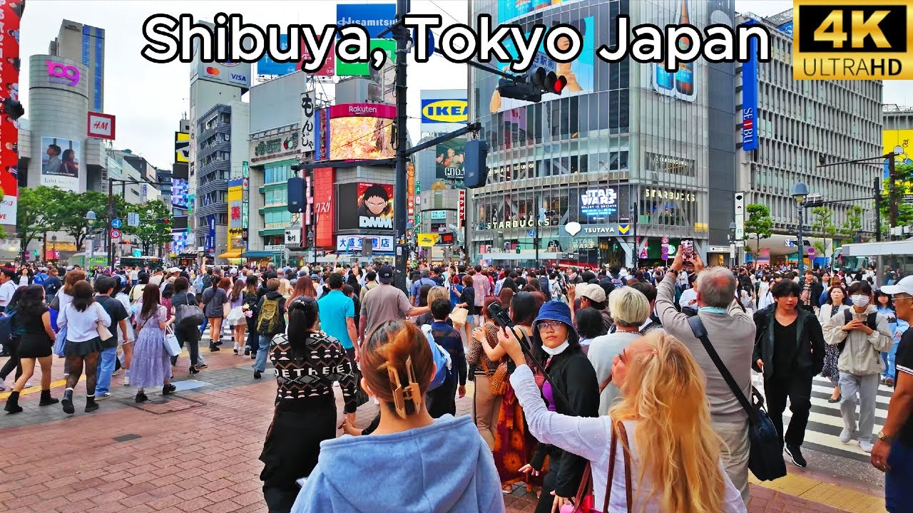 [4K] Shibuya Tokyo Japan – Full Walking Tour | Worlds Busiest Corssing