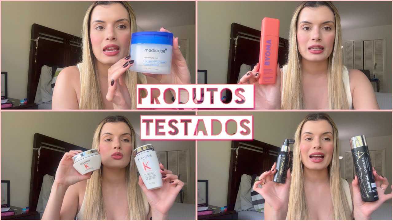 ÚLTIMOS PRODUTOS TESTADOS | Paula Rabelo 