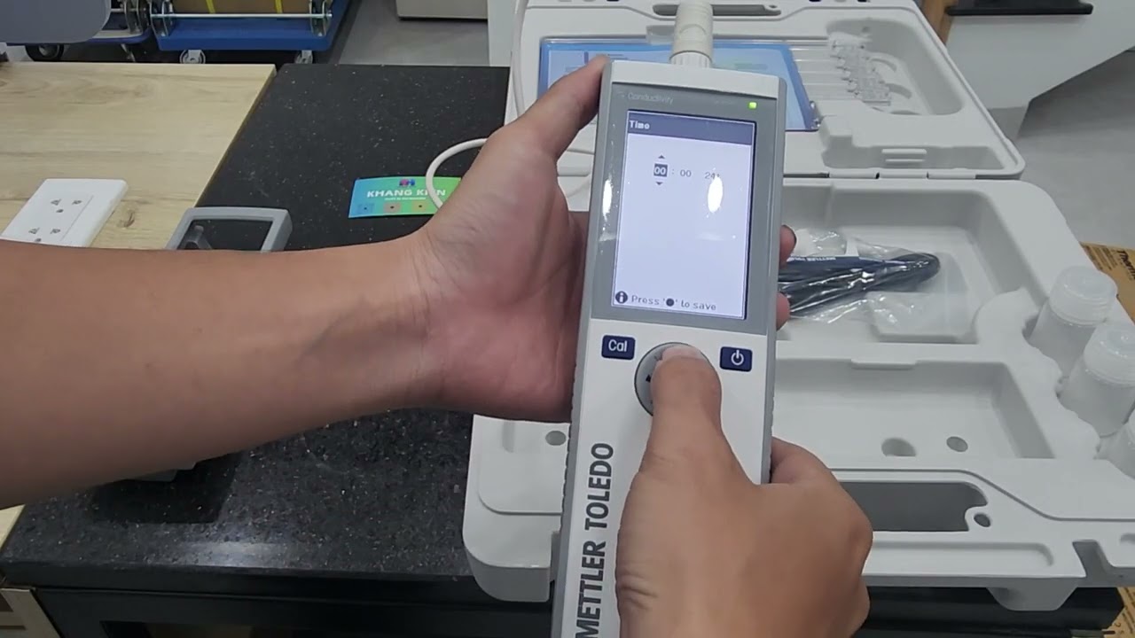 HƯỚNG DẪN SỬ DỤNG MÁY ĐO ĐỘ ĐIỆN DẪN METTER TOLETO SEVEN2Go pro