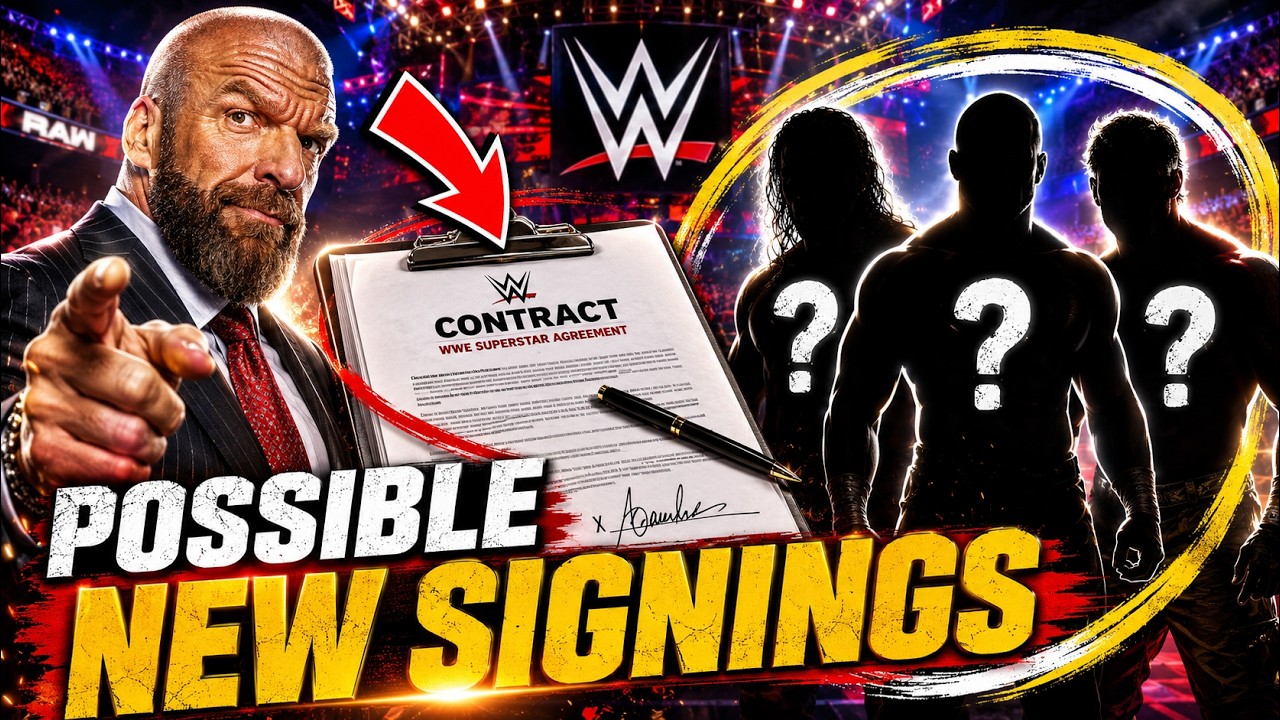 Возможные новые подписания WWE.. Звёзды WWE становятся свободными агентами и другие новости WWE!