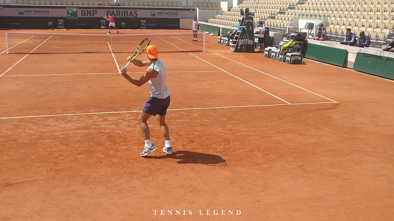 Rafael Nadal Intensity (Roland-Garros 2019 Practice)