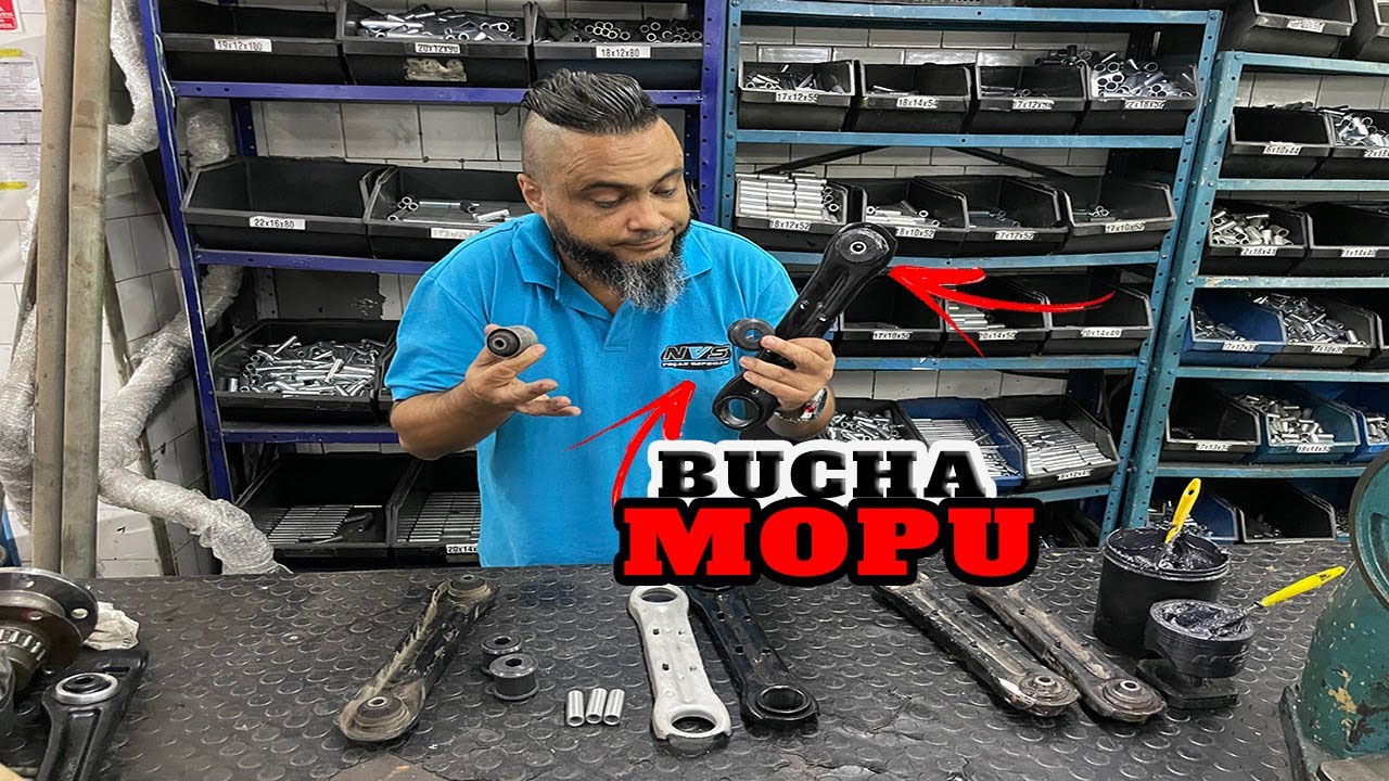 COMO MONTAR AS BUCHAS DO BRAÇO TENSOR TRASEIRO DE OPALA