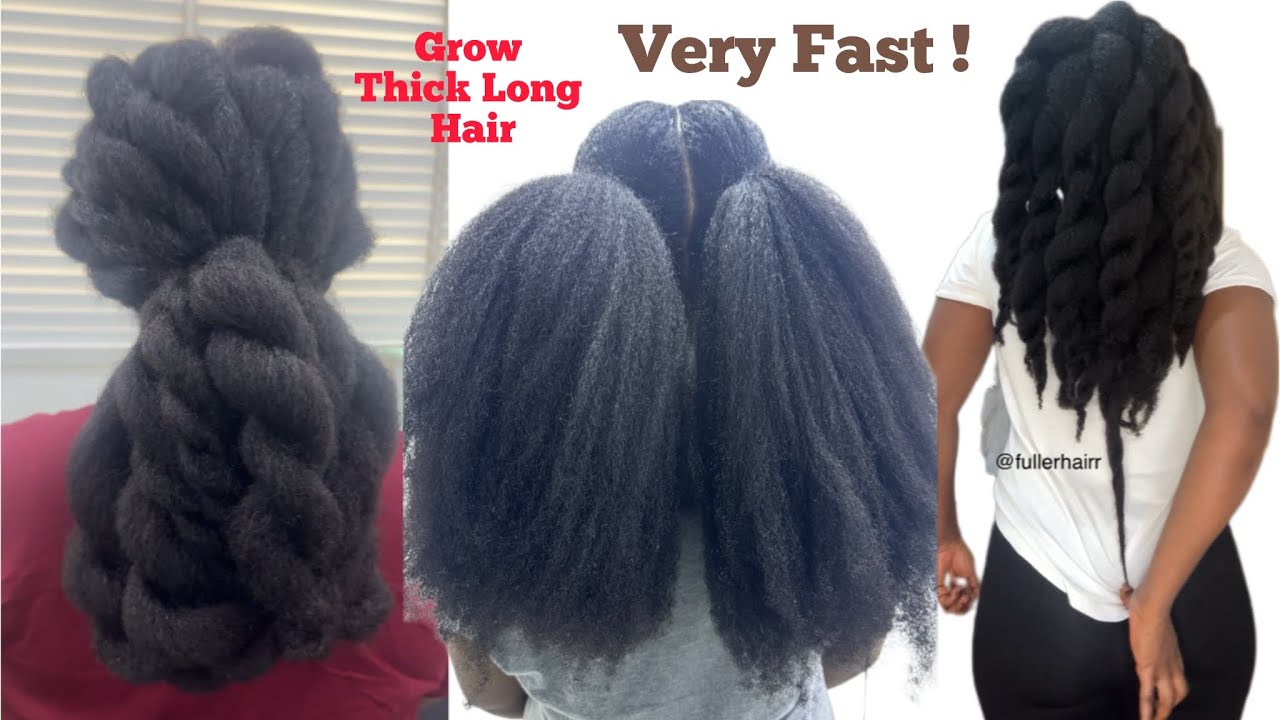How to grow thick-long Hair ! These works 100 % 