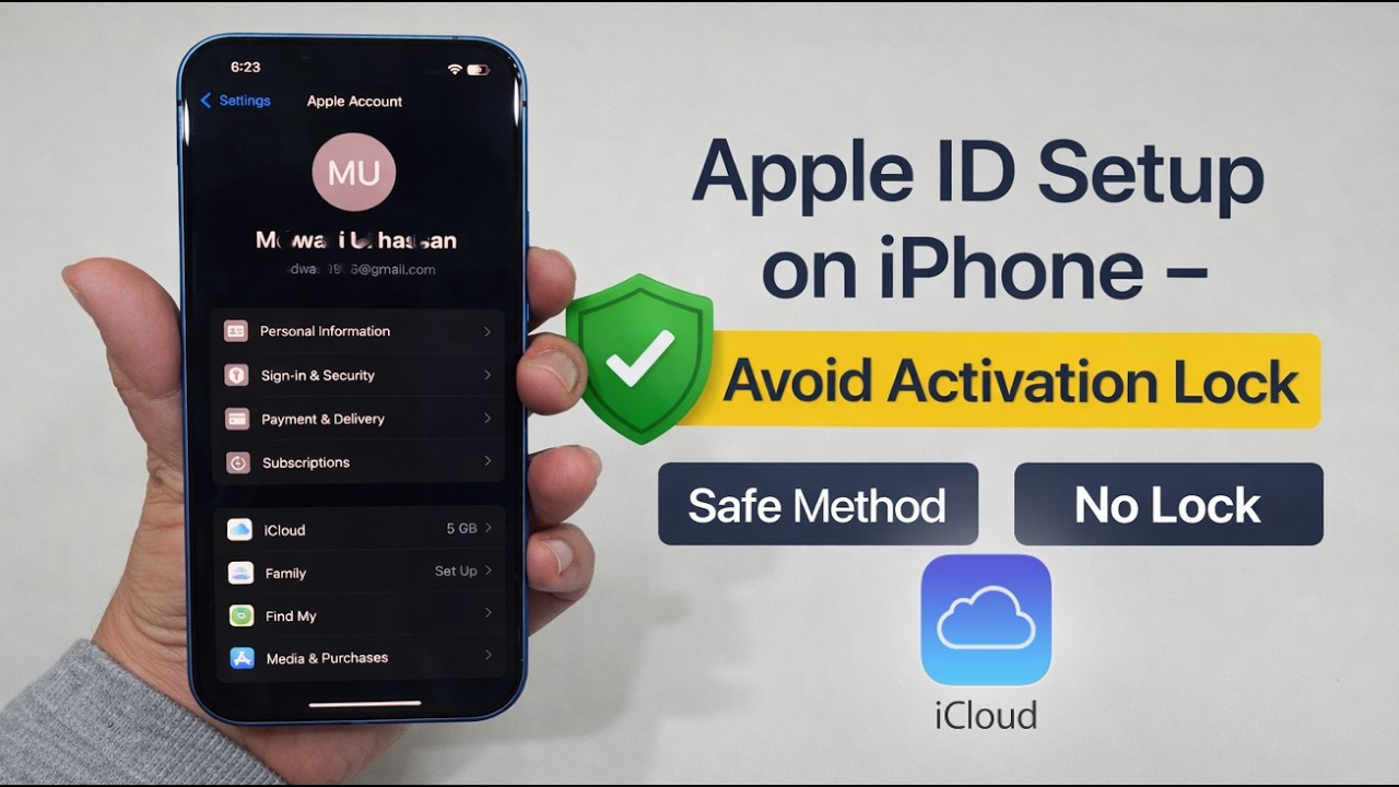 How to Create Apple ID on Second Hand or New iPhone (Safe Method)