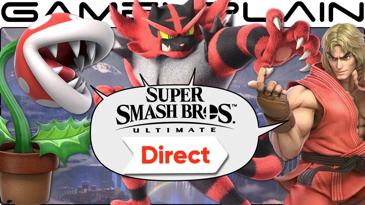 Incineroar, Piranha Plant, Ken, World of Light, & More! Smash Ultimate Direct DISCUSSION!