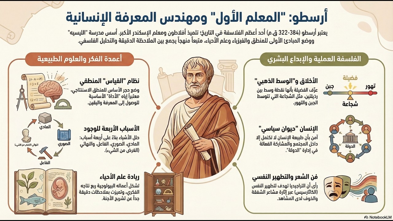 أرسطو - مهندس المعرفة الانسانية