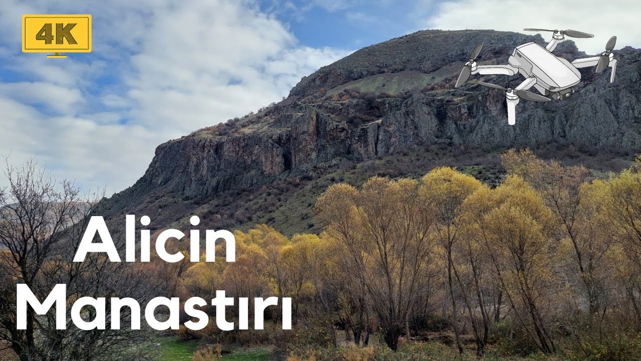 Kızılcahamam I Alicin Manastırı I [ Alicin Deresi ] Drone 4K